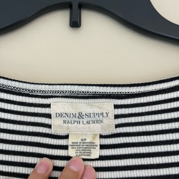 Small Ralph Lauren striped long sleeve - Picture 2 of 2
